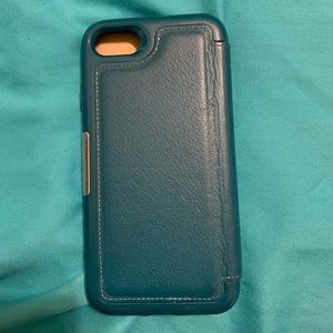 Teal iPhone 8/7 OtterBox wallet case
